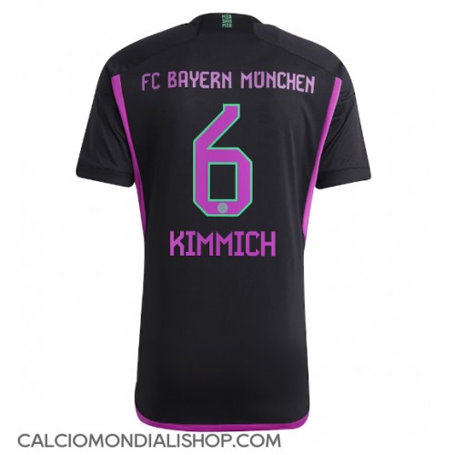 Maglie da calcio Bayern Munich Joshua Kimmich #6 Seconda Maglia 2023-24 Manica Corta
